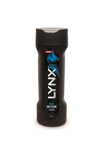 4 Pack x Lynx Shampoo Primed Just Clean 355ml